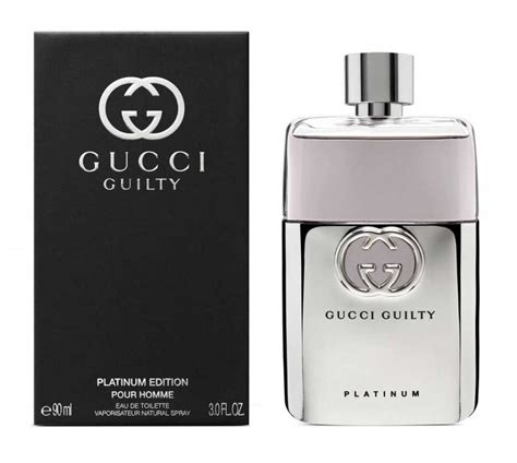 gucci guilty platinum women's|Gucci Guilty platinum for men.